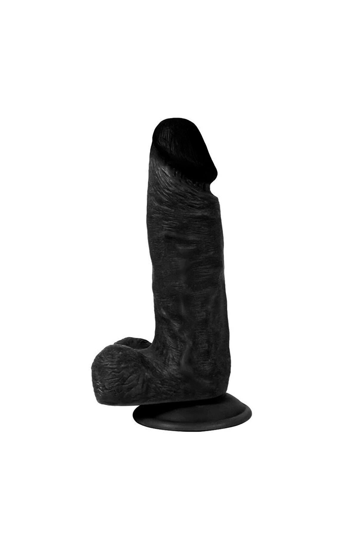 Meyrabest L&uuml;ks Seri̇ Di̇ldo Seri̇es Iron Dragon 18 Cm Si̇yah Reali̇sti̇k Peni̇s