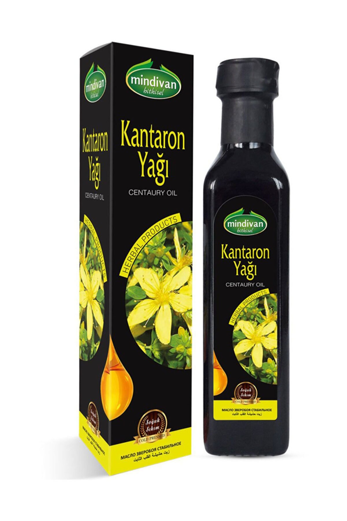 Mindivan Kantaron Yağı Sabit 250 Ml