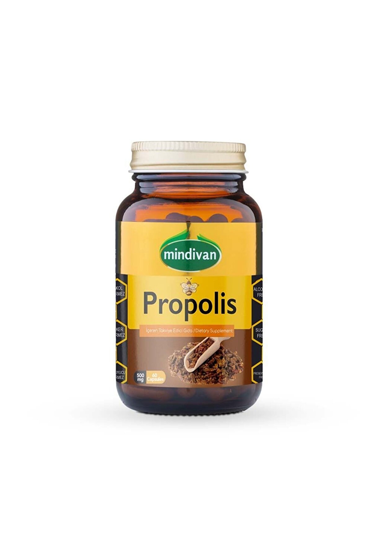 Propoli̇s Ekstraklı 500 Mg 60 Kapsül