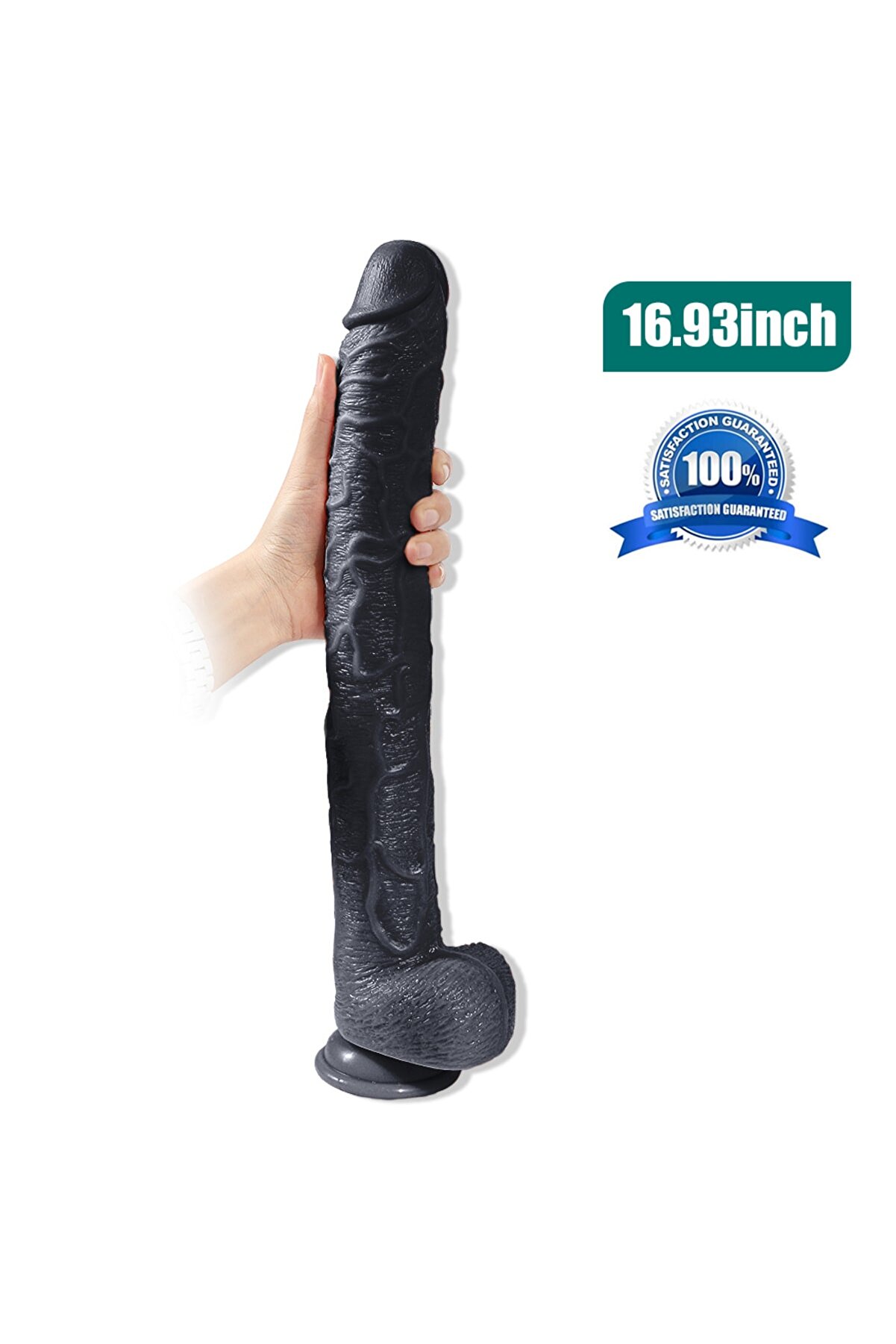Meyrabest 43 Cm Dev Reali̇sti̇k Zenci̇ Peni̇s