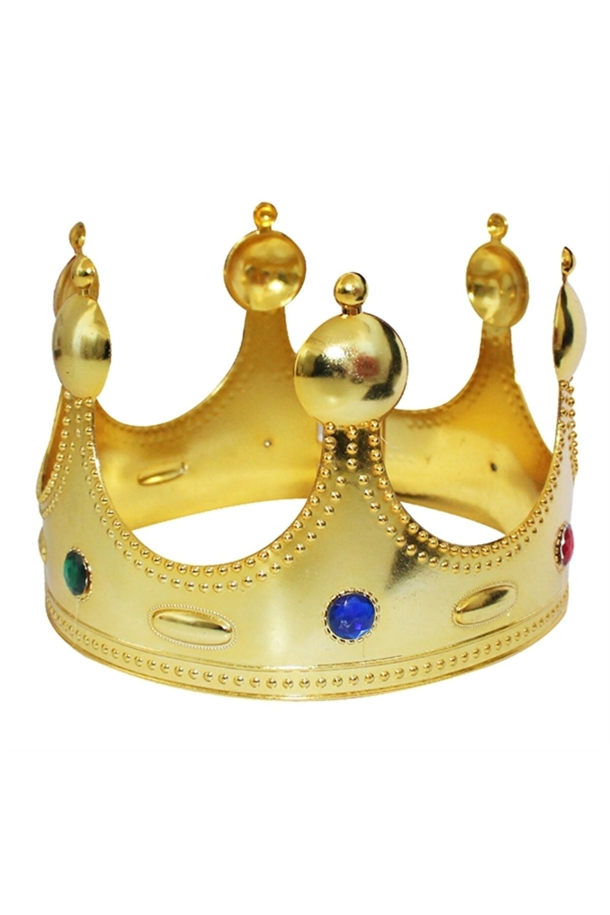 Go İthalat Plasti̇k Kral Tacı Altın Renk &Ccedil;ocuk Boy (4107)