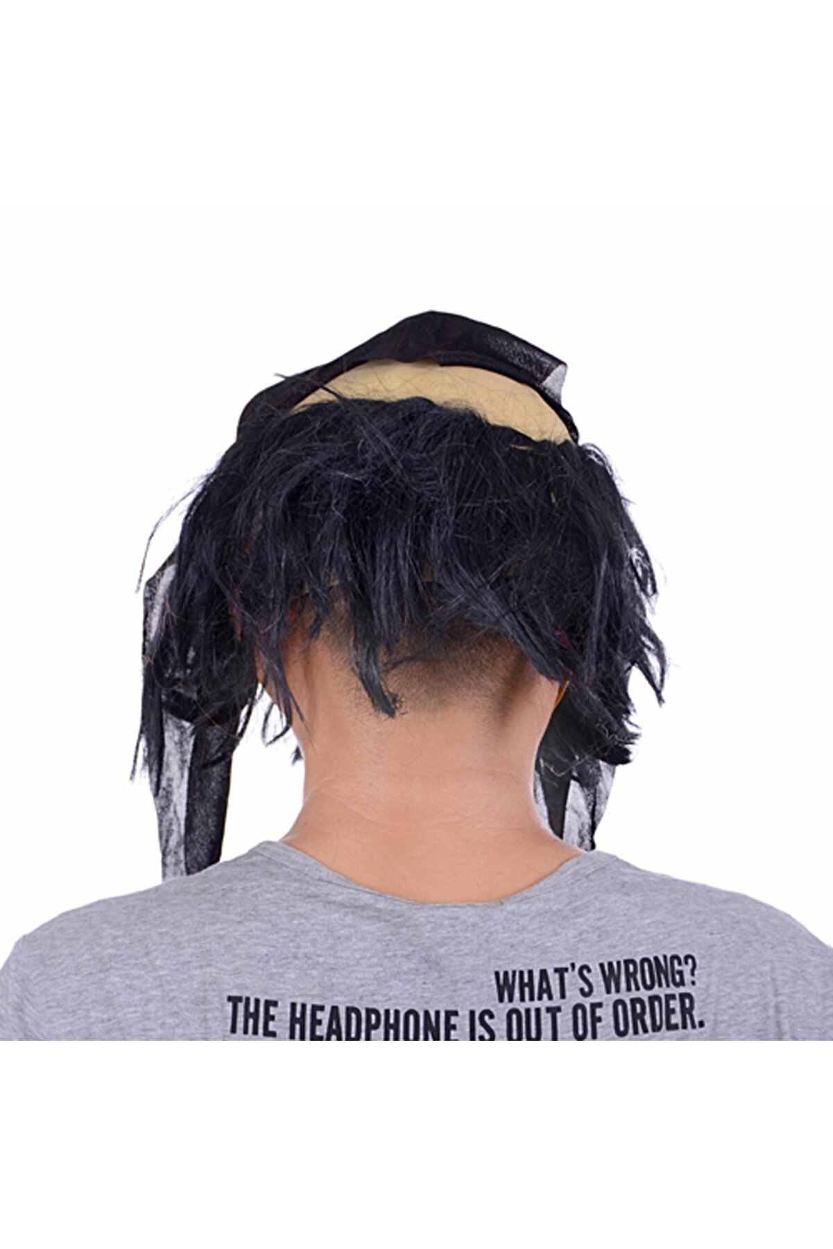 Go İthalat Lateks Sa&ccedil;lı Sakallı Korsan Maskesi̇ (4107)