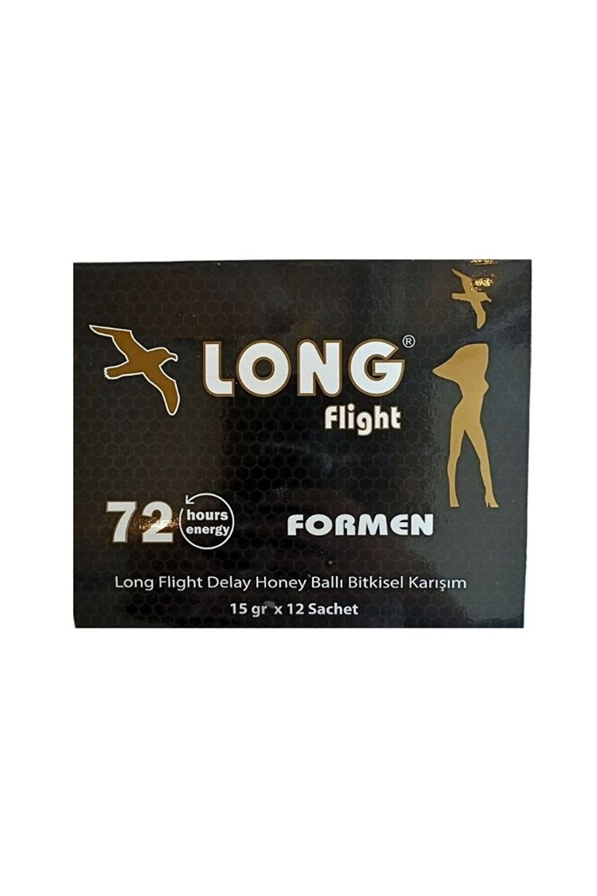 Long Mendi̇l Long Enerji̇ Balı 12Li̇ Sti̇ck 72 Hours Energy
