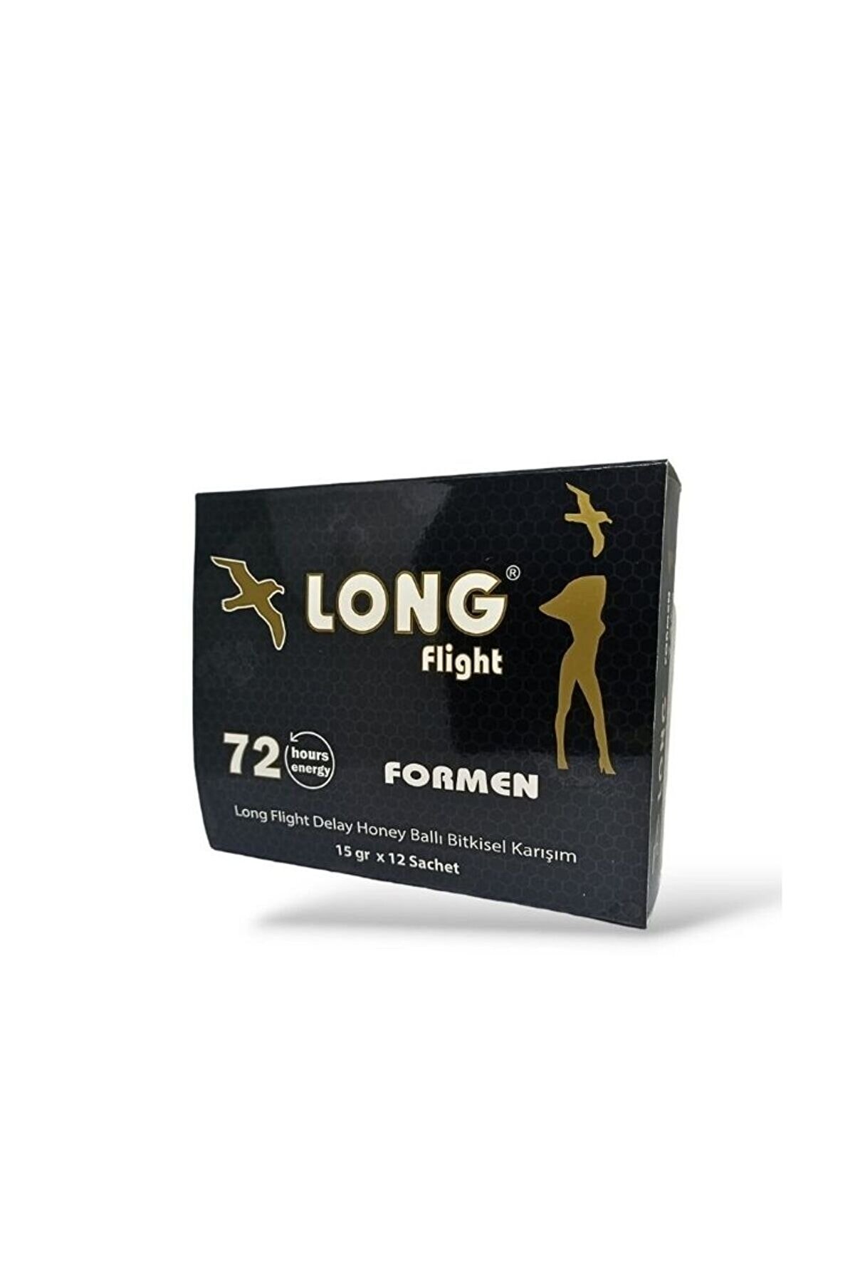 Long Mendi̇l Long Enerji̇ Balı 12Li̇ Sti̇ck 72 Hours Energy