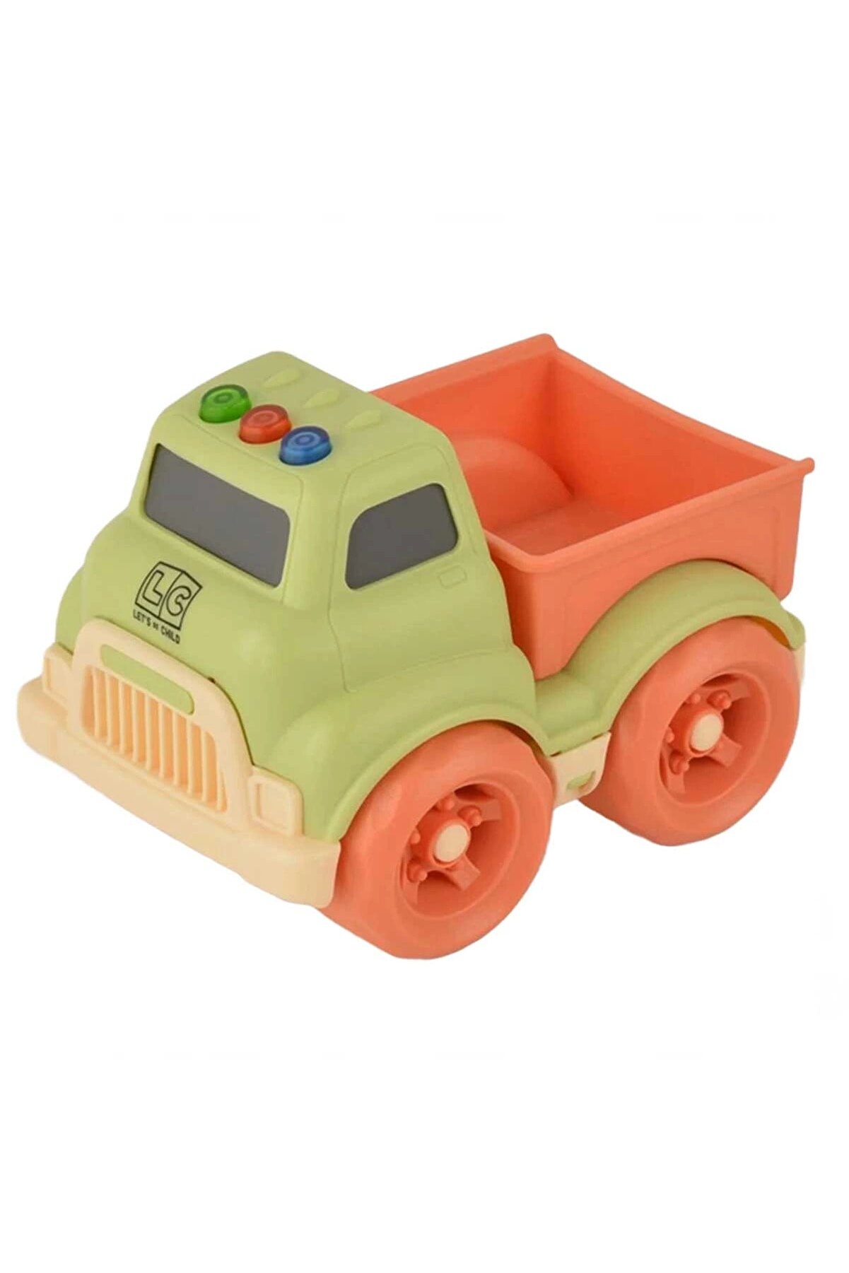 LC Sesli ve Işıklı Minik Pikap 31020 Kız Erkek Çocuk Oyuncak Öğretici Oyuncaklar