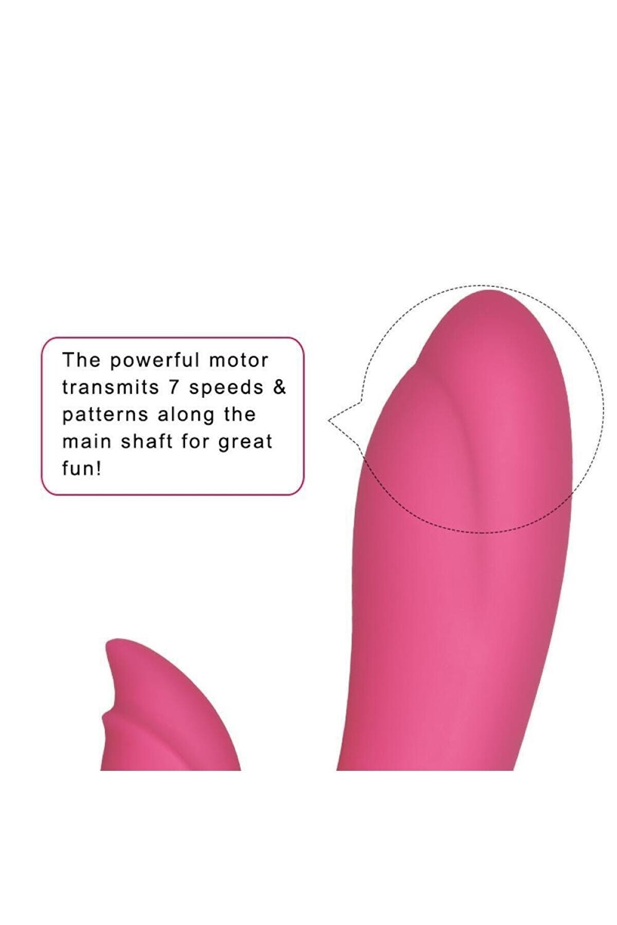 Erosti̇k Shop 7 Modlu Şarjlı Kli̇tori̇s Uyarıcılı Vi̇brat&ouml;r - Dreamer Iı Rechargeable Vi̇brator