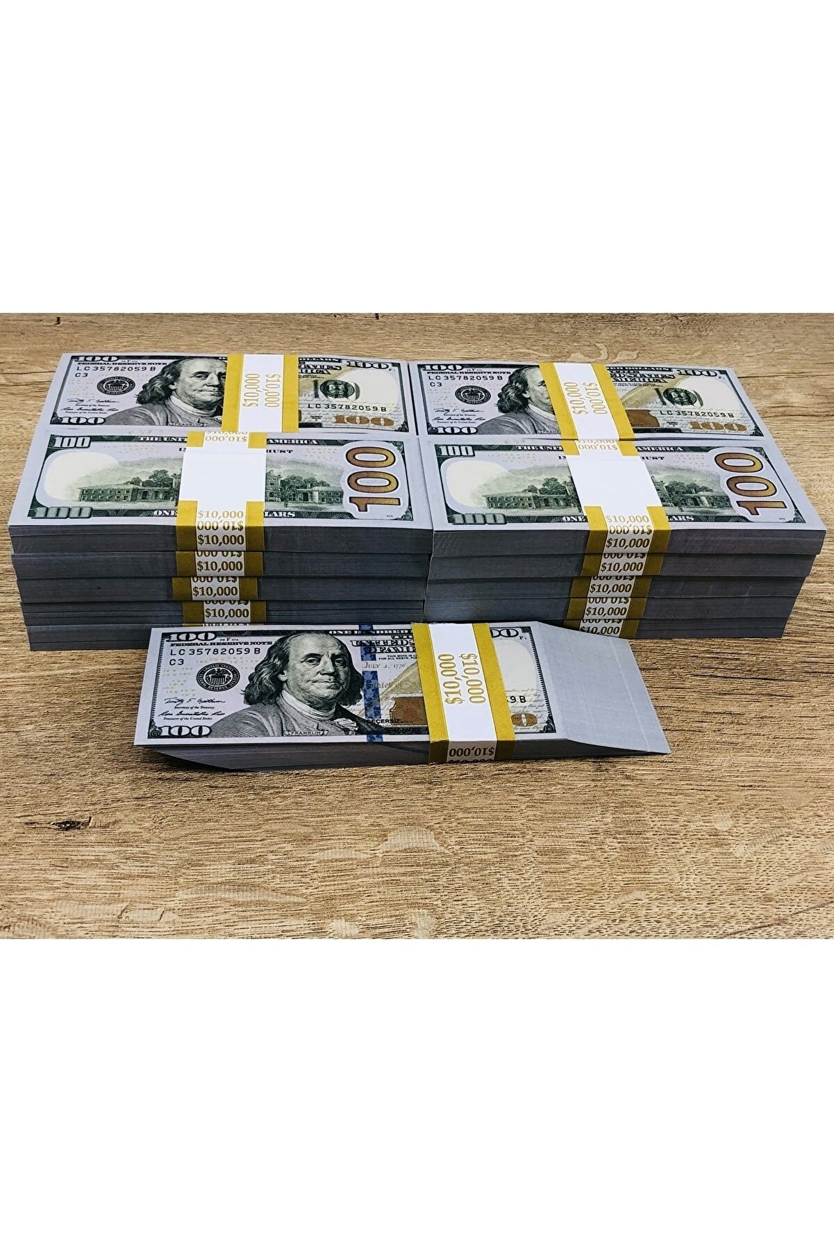 Düğün Eğlence Içi̇n Yapay Sahte Dolar 100 Adet 100 Dolar