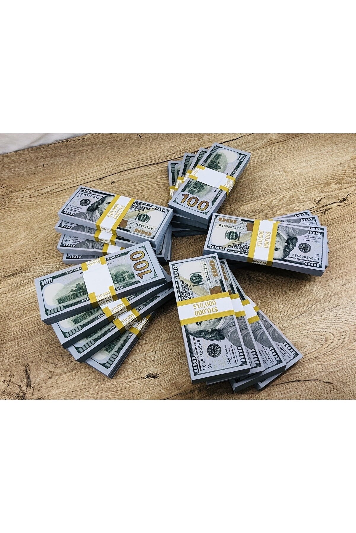 Düğün Eğlence Içi̇n Yapay Sahte Dolar 100 Adet 100 Dolar