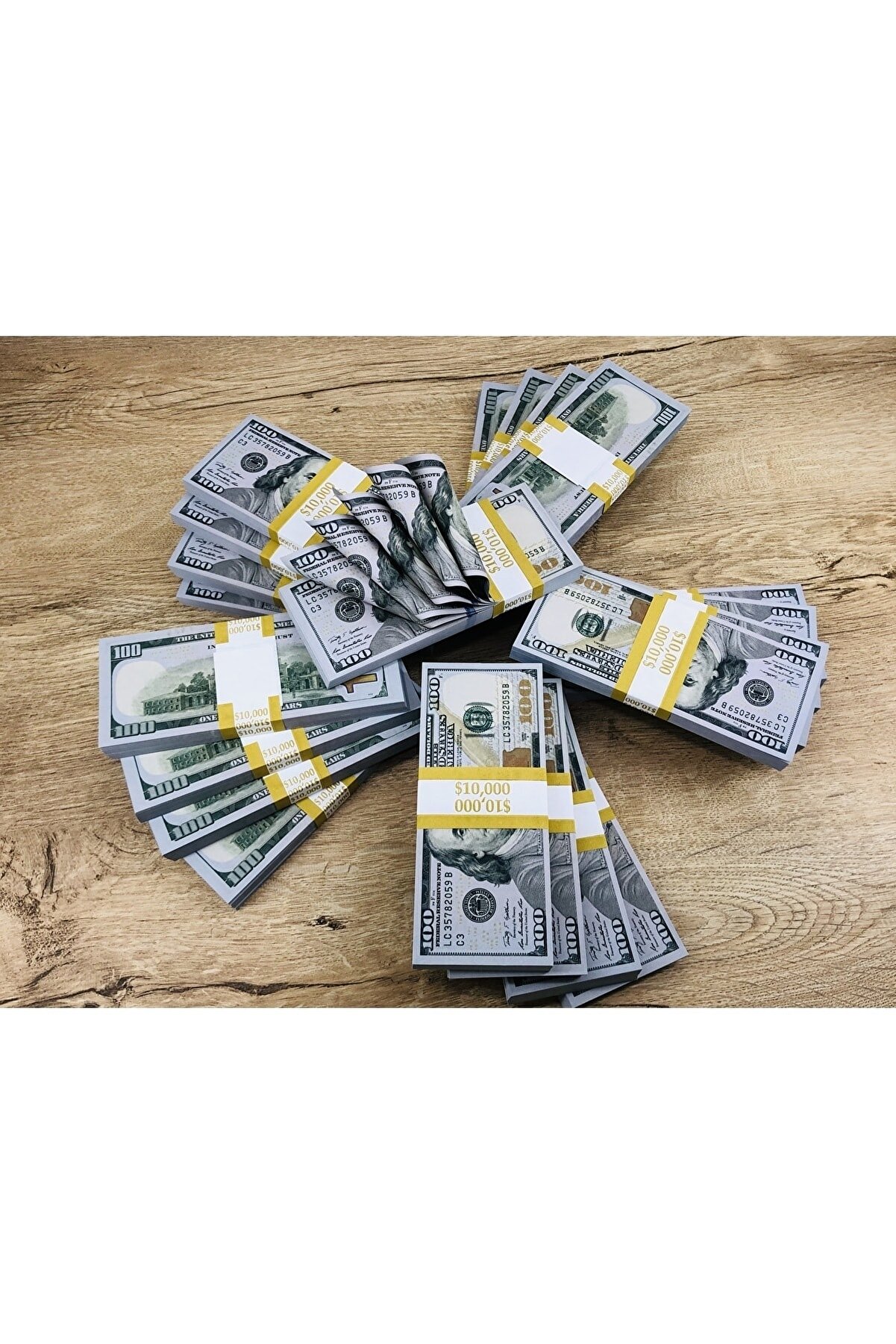 Düğün Eğlence Içi̇n Yapay Sahte Dolar 100 Adet 100 Dolar