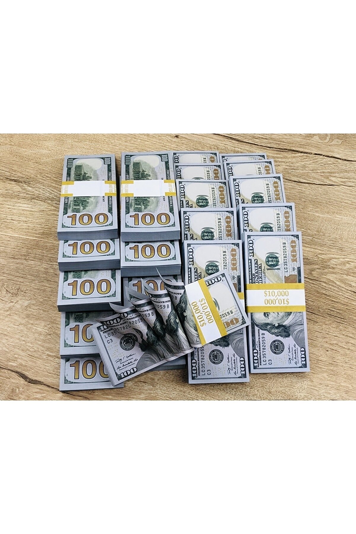 Düğün Eğlence Içi̇n Yapay Sahte Dolar 100 Adet 100 Dolar