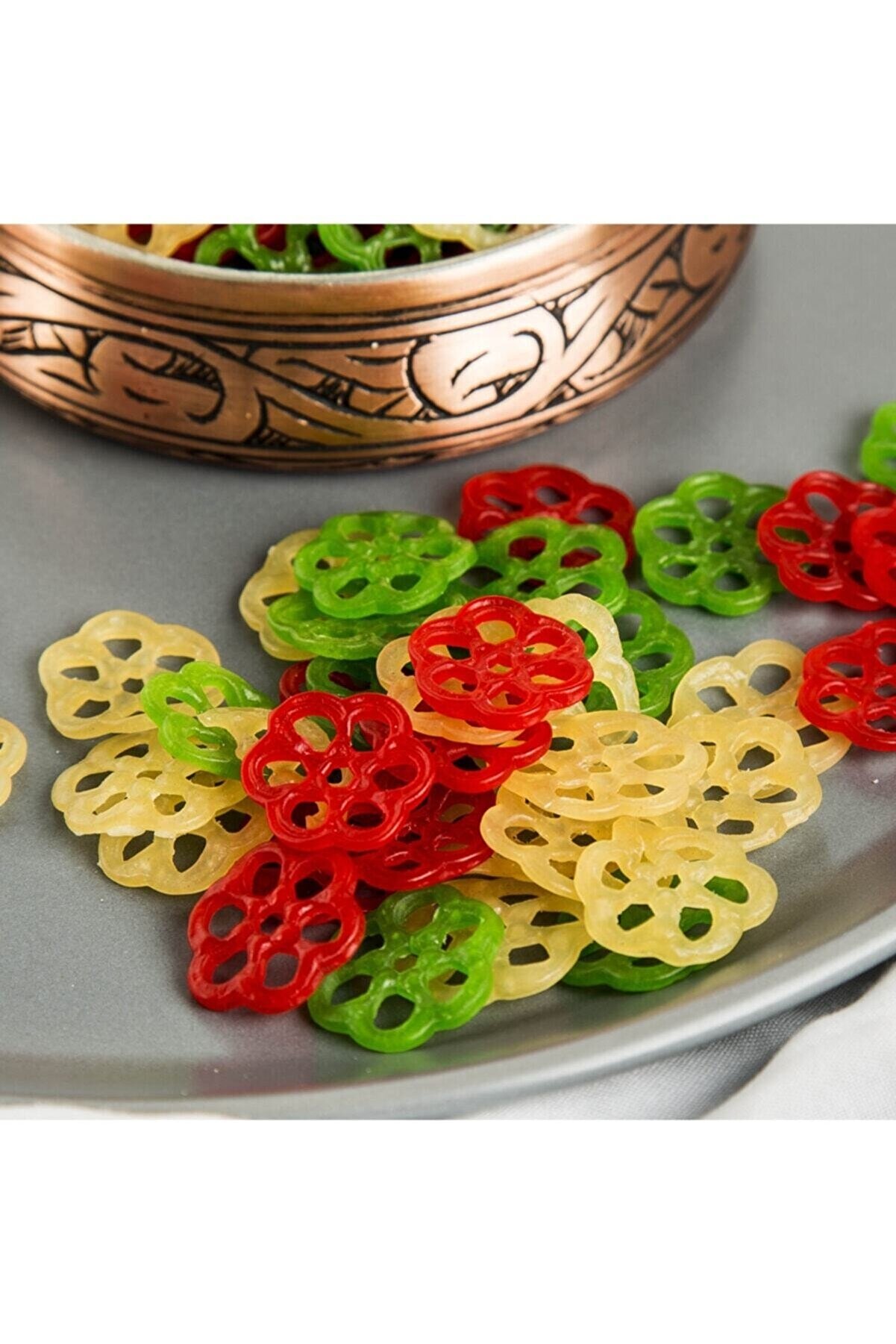 Renkli̇ Yağda Büyüyen Si̇hi̇rli̇ Mısır Ci̇psi̇ (Suri̇ye Ci̇psi̇) (800 Gr)
