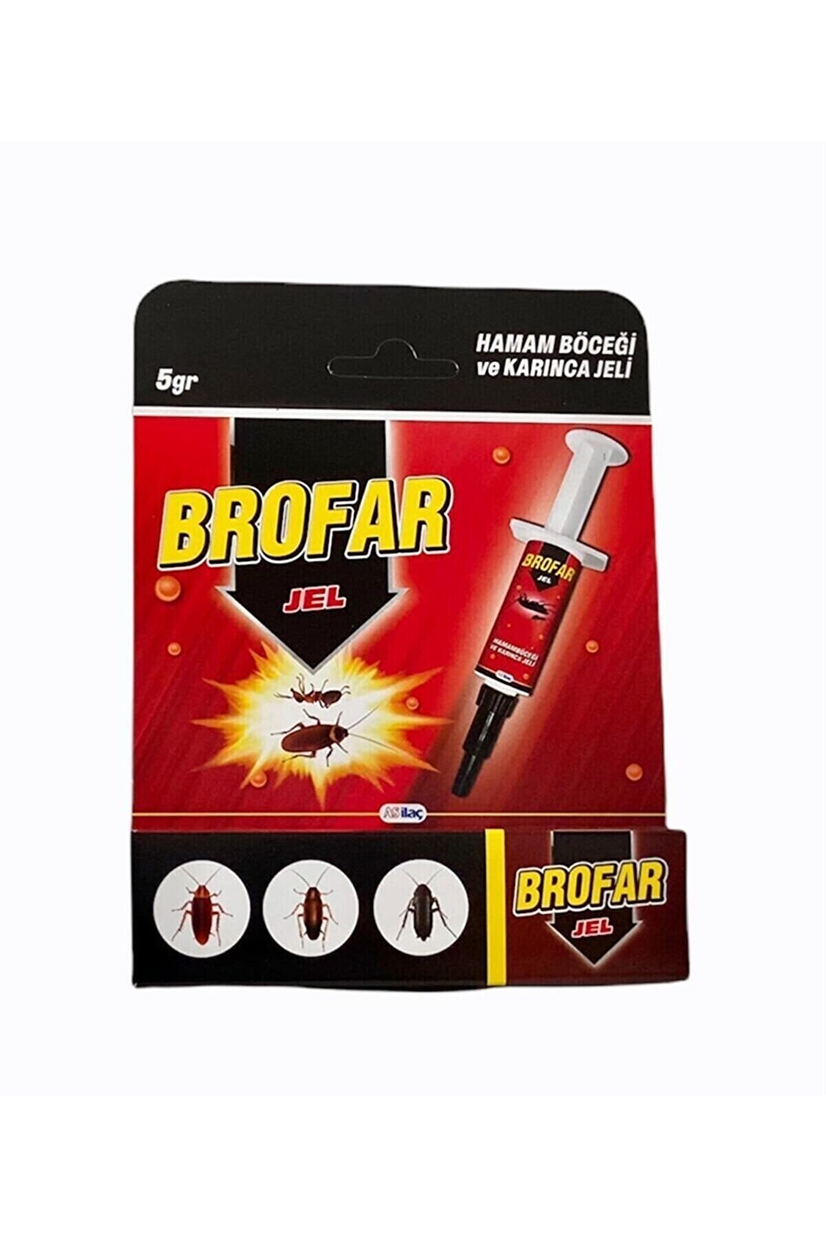 Broff Hamam B&ouml;ceği̇ Ve Karınca Jeli̇ 5 Gr B&ouml;cek Jeli̇