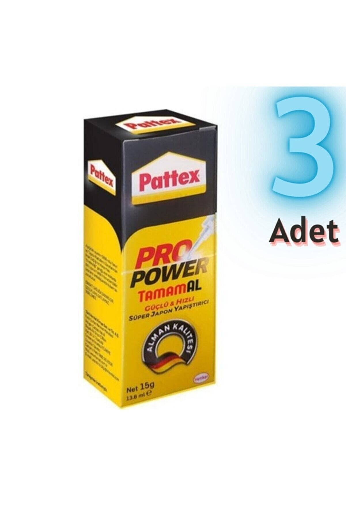 Pattex Yapıştırıcı Japon Pro Power 15 gr - 3 Adet
