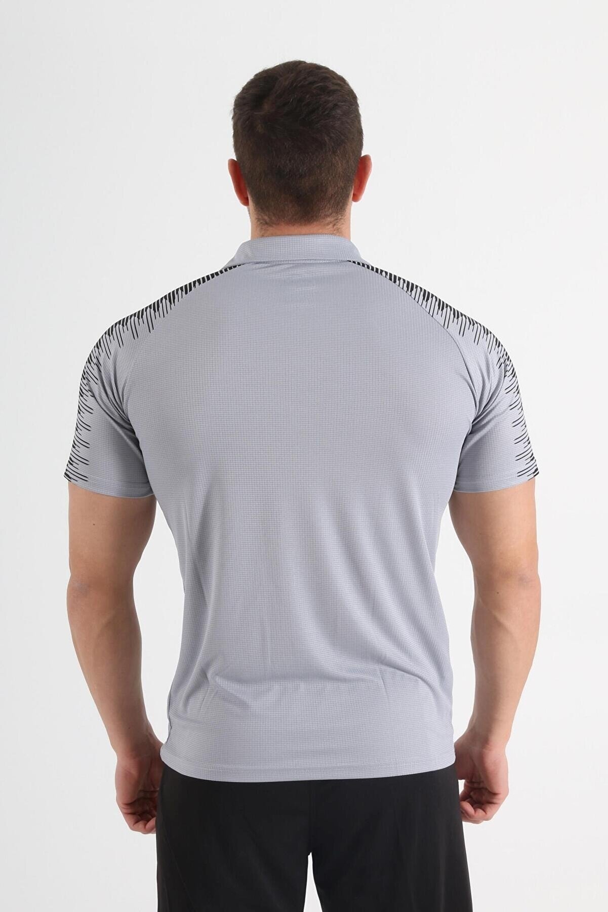 Di̇adora Ri̇ti̇m Kamp Polo T-Shi̇rt Gri̇