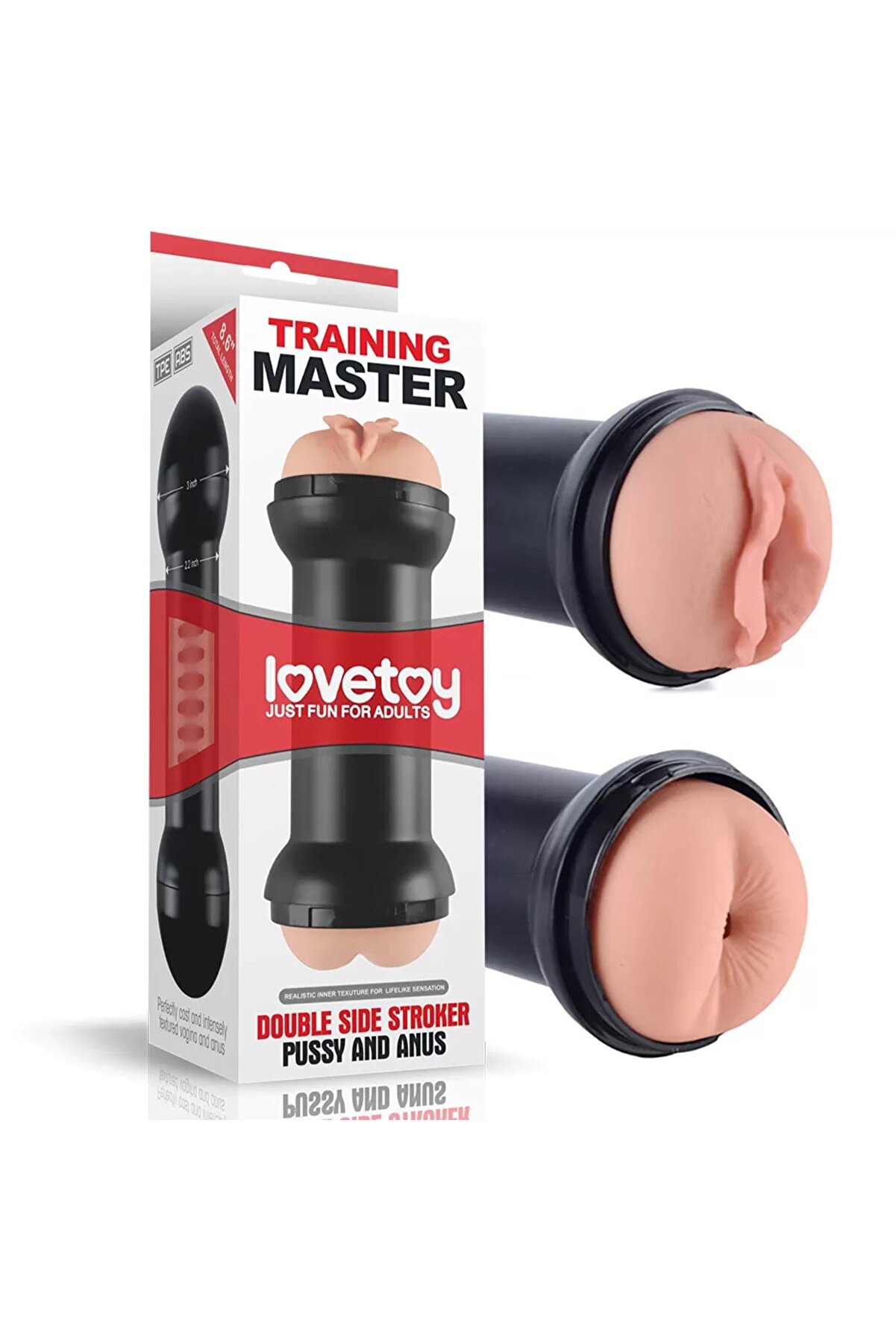 Lovetoy Trani̇ng Master Iki̇ Y&ouml;nl&uuml; Anal Ve Vaji̇nal Mast&uuml;rbat&ouml;r