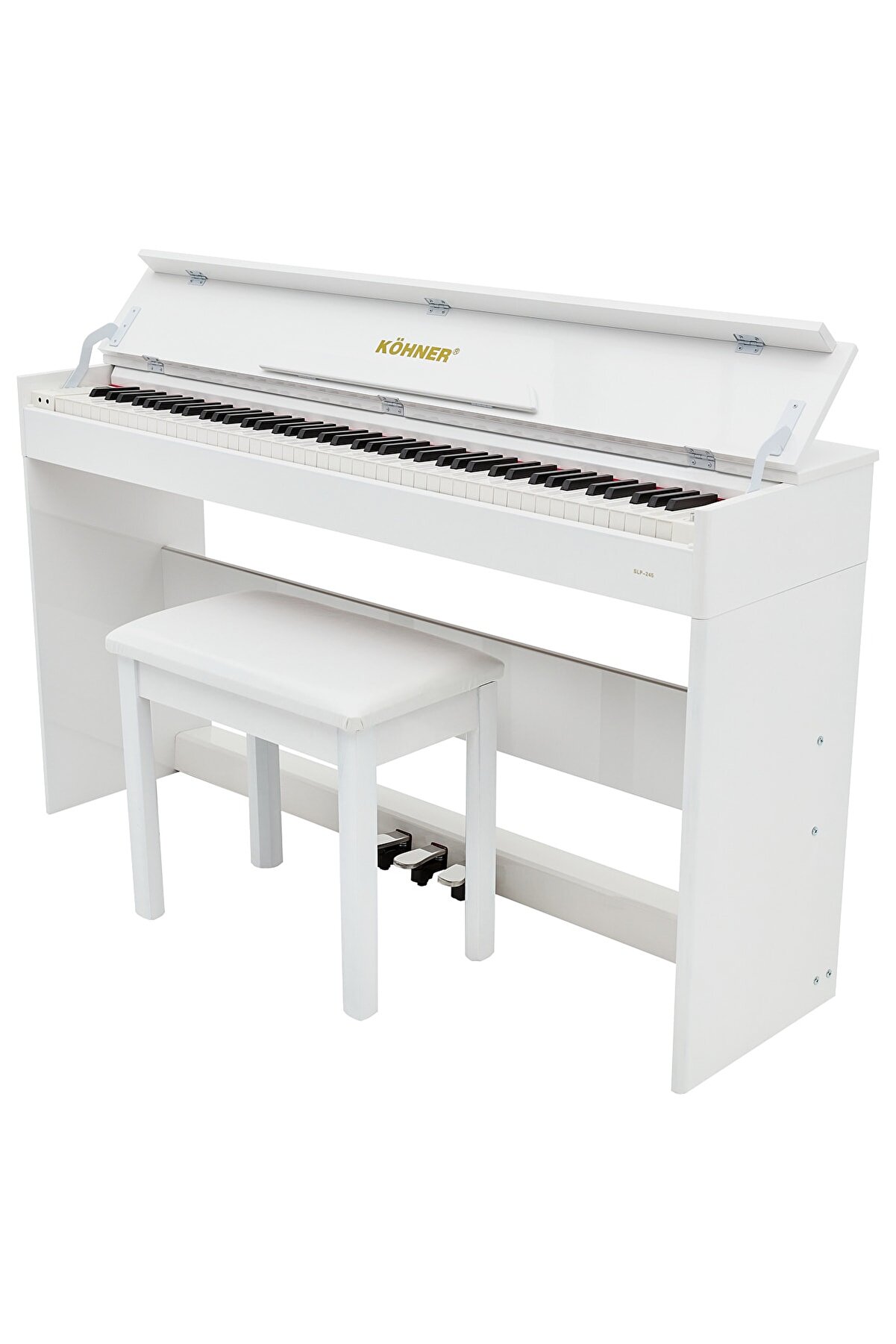 K&ouml;hner Slp-245 Wh Di̇ji̇tal Konsol Pi̇yano (Tuş Hassasi̇yetli̇, 88 Tuşlu)