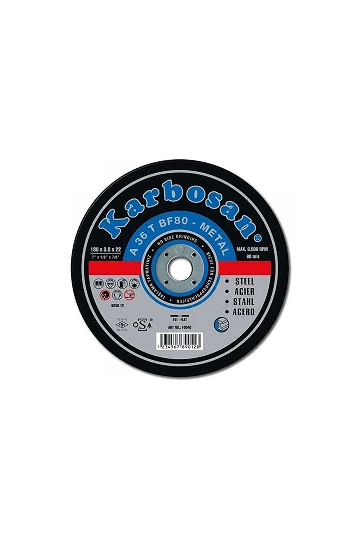 KARBOSAN Metal Kesme Taşı 230x3