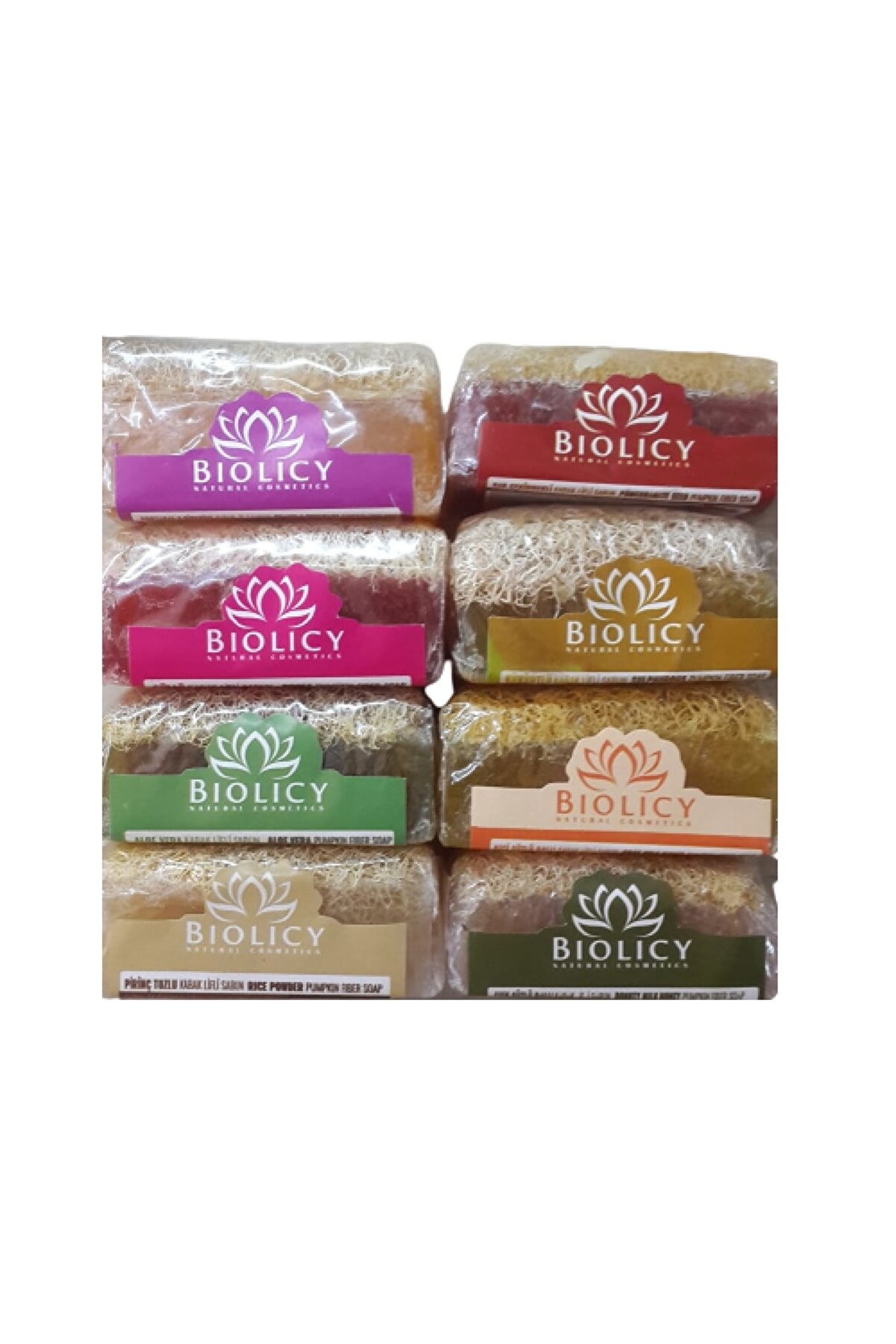 Bi̇olıcy Eşek Sütlü-Ballı Kabak Li̇fli̇ Sabun 130 Gr