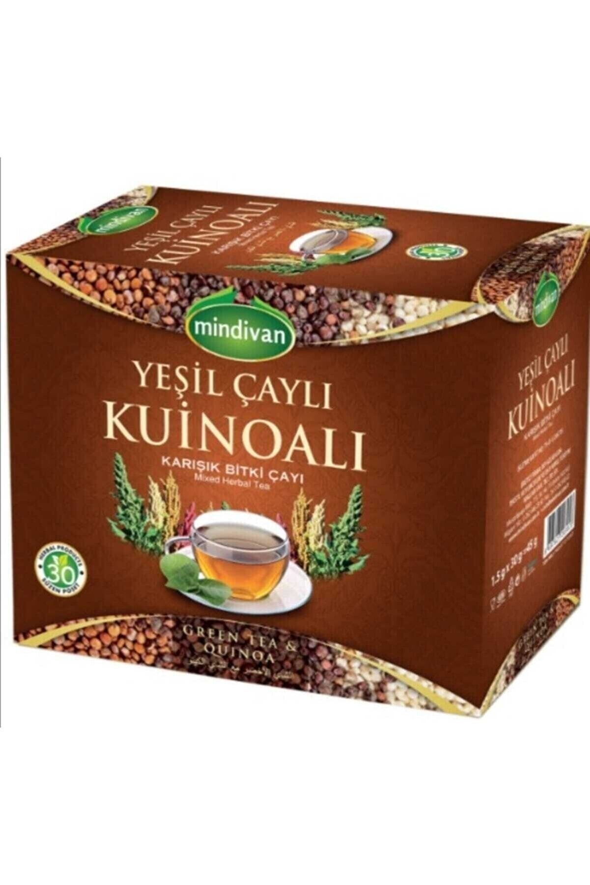 Yeşi̇l Çaylı Kui̇noalı Bi̇tki̇ Çayı