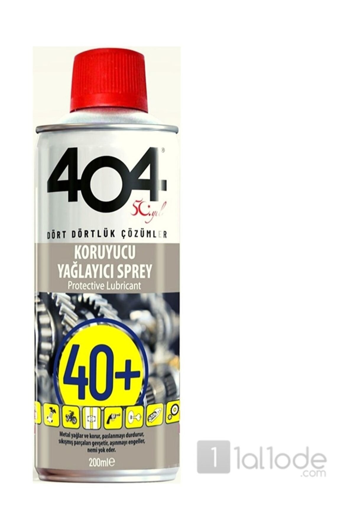 404 Kimya 404 Pas Sökücü 40+ Koruyucu Yağlayıcı Sprey 200 Ml 10 Adet