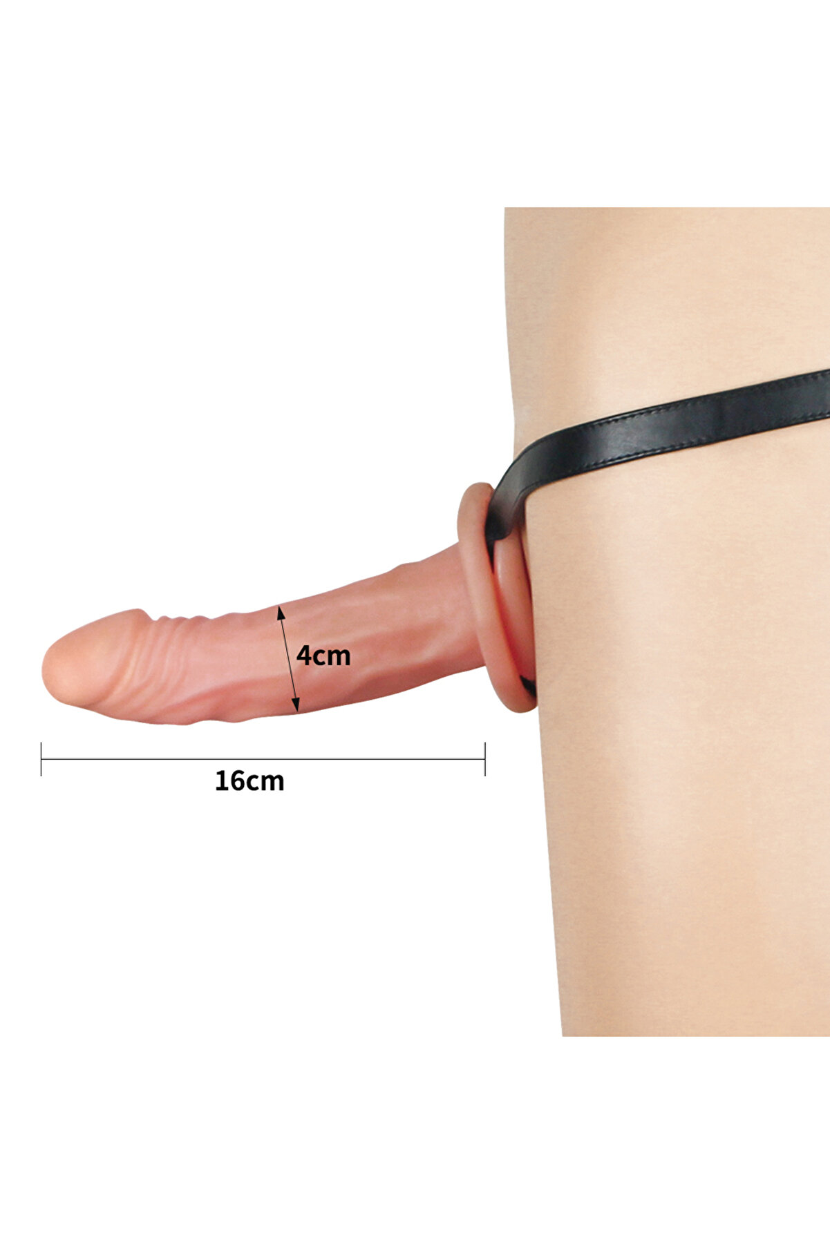 Meyrabest I&ccedil;i̇ Boş Kullanılabi̇len Belden Bağlamalı Peni̇s 17 Cm