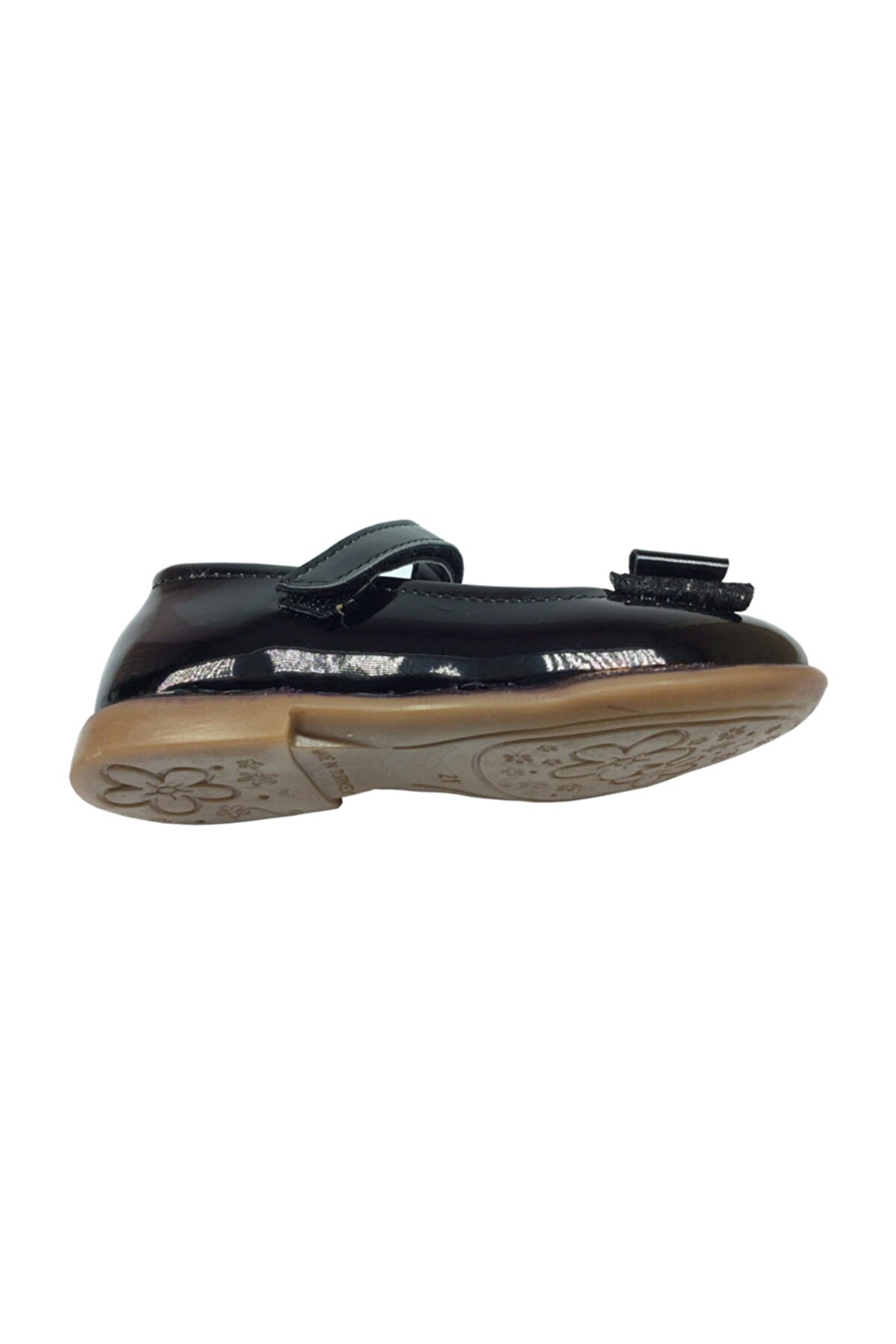 Bebe Babet Ayakkabi̇ Rugan Fi̇yonk Ki̇z Çocuk Deri̇