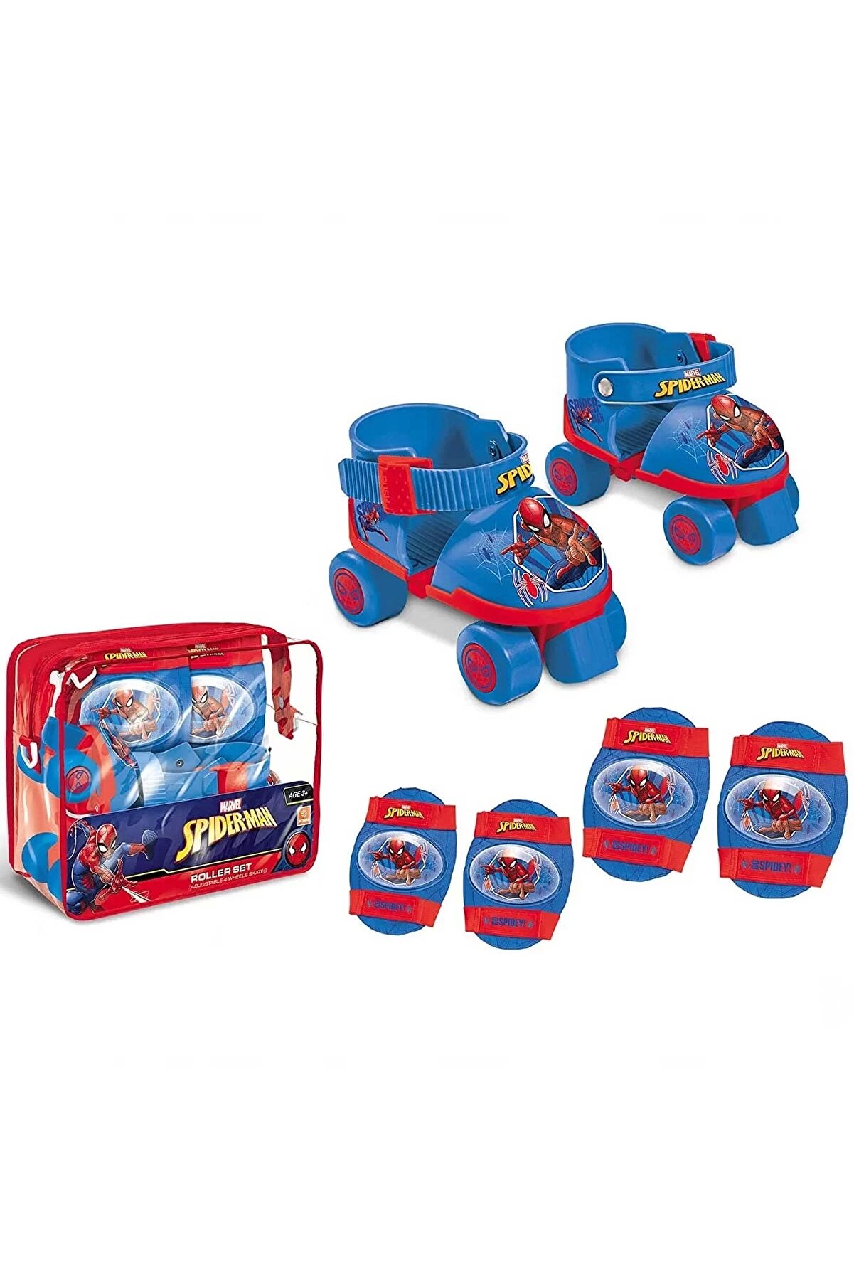 Spi̇derman 4 Teker Paten Seti̇