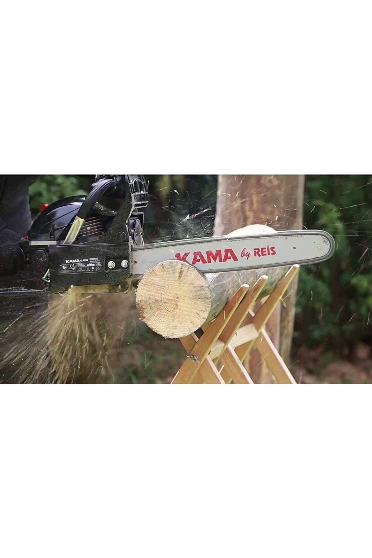 Kama Byrei̇s Kmr46 Benzi̇nli̇ Motorlu Testere Ağaç Odun Kesme Motoru +Yağ + Eldi̇ven + Gözlük