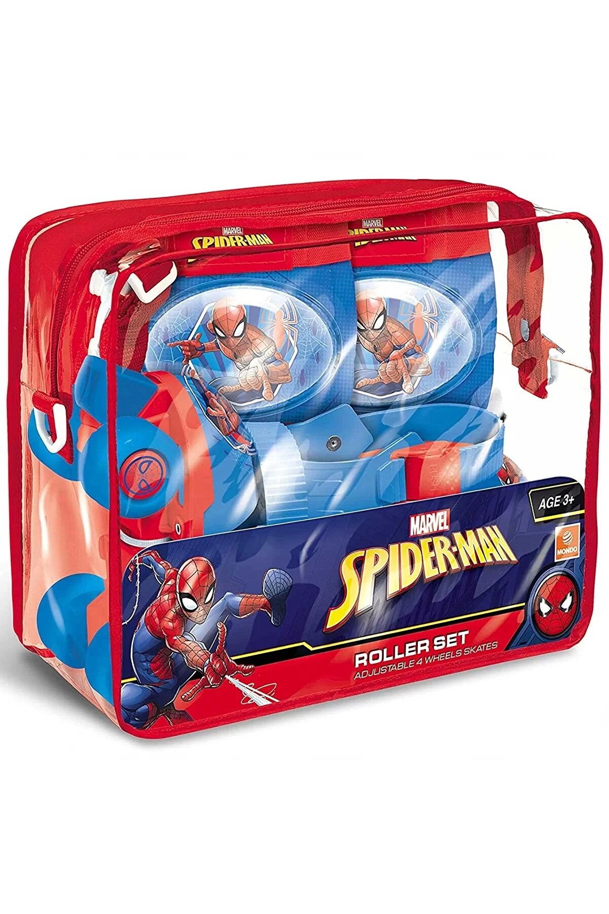 Spi̇derman 4 Teker Paten Seti̇