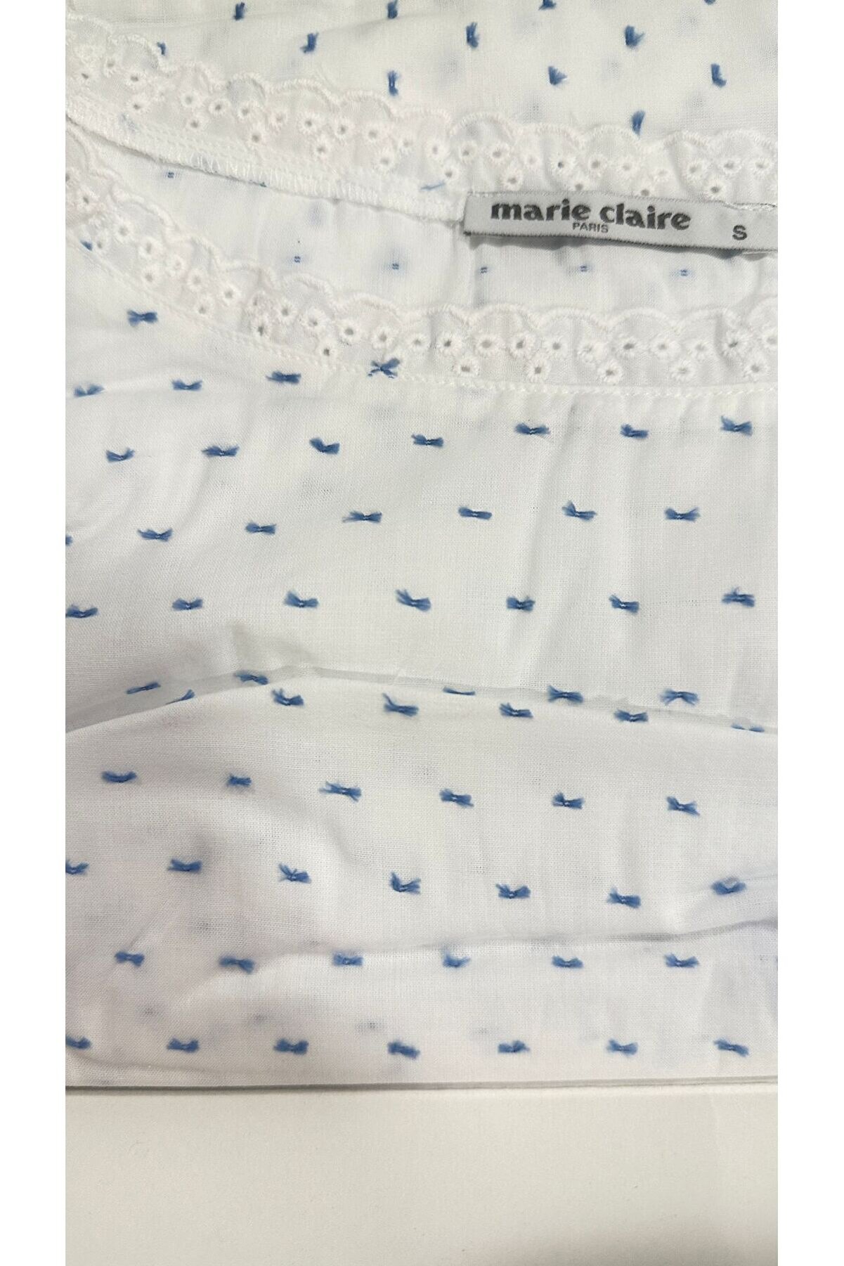 Mari̇e Clai̇re Kadın Beyaz Pamuklu Pi̇jama Takımı 70Mc