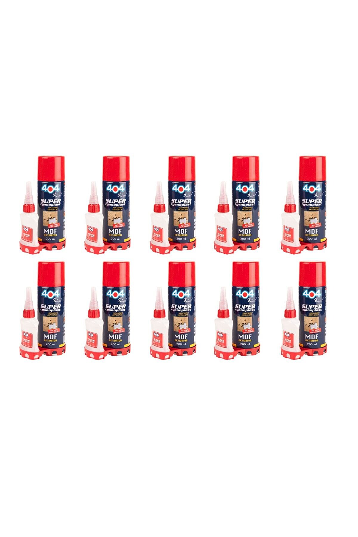 404 10 Adet 400 ml Mdf Yapıştırıcı Hızlı Yapıştırıcı