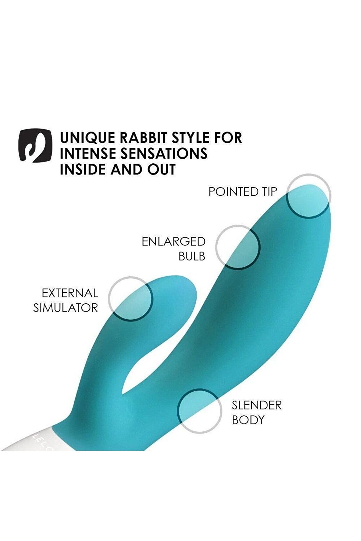 Lelo İna Wave Ocean Blue Tri̇ple Acti̇on Vi̇brat&ouml;r