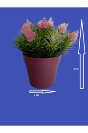Yapayçi̇çekhome Yapay Çi̇çek Kozalaklı Boyutları 6 Cm X 13 Cm