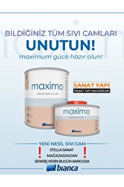Bianca Maximo Sıvı Cam Vernikten 4 Kat Daha Koruyucu Parlak