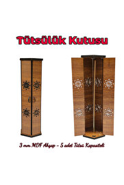 Tesbih Sakarya 3 Mm Mdf Ahşap Tütsülük Kutusu - Özel Tasarım