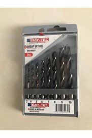 SSEPETLESENE Bay Tec Ahşap Delme Uç Seti 8 Parça - Vida