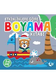 Ti̇maş Çocuk Etki̇nli̇klere Göre Boyama Ki̇tabı - Gri̇