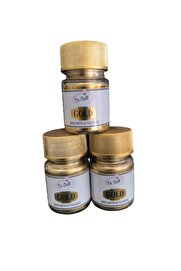Dr. Gusto Dr Gusto 3 Lü Set Altın Metalik Toz Dekor Boya 10 gr