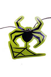 Go İthalat Örümcek Şeki̇lli̇ Asmalı Halloween Flama Banner Afi̇ş 2 Metre (4130)