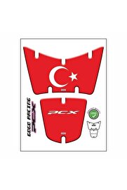 Gogopremi̇um Honda Pcx 2014 - 2017 Uyumlu Tank Pad 022