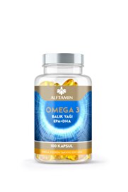 ALFTAMİN ALFTAMIN Omega 3 Balık Yağı 100 Kapsül EPA+DPA