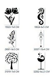 Ai̇rbrush Tattoo Zari̇f Ruhlu Tasarımlar Geçi̇ci̇ Dövme Şablonu Seti̇ Sadece Desen