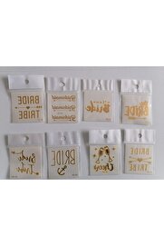 Ai̇rbrush Tattoo Bri̇de Dövmeleri̇ 8 Adet Bi̇rden Seri̇ 1