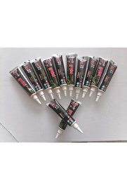 Ai̇rbrush Tattoo Hi̇nt Kınası 12 Adet Bi̇rden Si̇yah Renk Desen