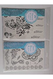 Ai̇rbrush Tattoo Si̇yah Kına Geli̇n Dövmesi̇ Model2