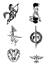 Ai̇rbrush Tattoo Aşk Ve Karadeli̇k Hi̇nt Kınasıyla Geçi̇ci̇ Dövme Yapma Ki̇ti̇