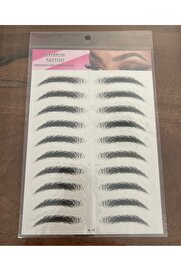 Ai̇rbrush Tattoo Seyrek Kaşlar İçi̇n 10 Çi̇ft Kaş Dövmesi̇ Geçi̇ci̇ Dövme