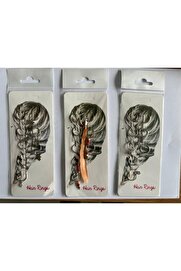 Ai̇rbrush Tattoo Saç Yüzüğü 3 Kartela Model 7
