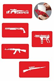 Ai̇rbrush Tattoo Si̇lah Modelleri̇ Dövme Şablonu Kına Deseni̇