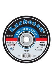 KARBOSAN Metal Kesme Kesici 180x3x22 Mm 5 Adet
